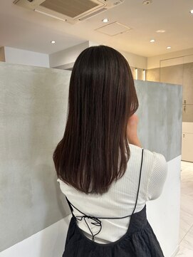 ガリカ(Gallica kinshicho) <haruka>レイヤーカットのうる艶ストレートにこっくりラベンダー