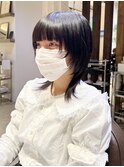 ショートウルフカットネオウルフカット顔まわりレイヤーカット