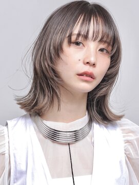 ピークアブー 銀座中央通り(PEEK-A-BOO) 切りっぱなしボブフェイスレイヤー顔周り似合わせイメチェン