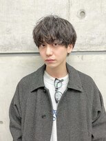 オーシャントーキョー(OCEAN TOKYO) 波巻きマッシュパーマメンズツイストスパイラルツーブロック