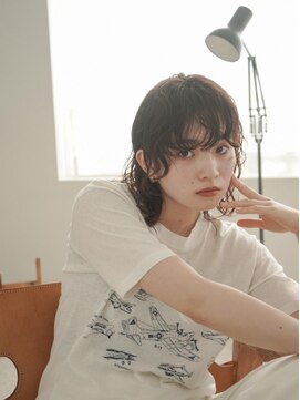 ラヴィズム 松崎店(LUVISM) ミディアム顔周りレイヤーおくれ毛前髪東区松崎