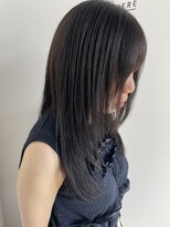 ビーヒアナウ N゜02 金沢鞍月店(BE HERE NOW)&nbsp;顔周りレイヤースタイル