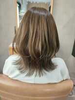 スーリール 姪浜店(Sourire)&nbsp;くびれヘア【ミディアム】