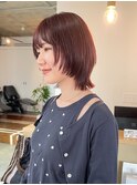 sea ヘアカラー レッドブラウン