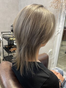 オルソーヘアー(orso hair) orso hair x ウルフ シルバーブロンド