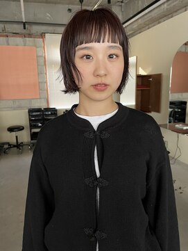 ロールアップスリーブス(ROLL UP SLEEVES) 前髪カット / ニュアンスボブ