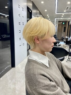 ハルキミナトジャパン センダイ(HARUKI MINATO japan SENDAI) くせ毛活かしショート