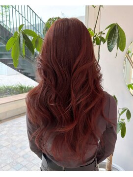 クム(kumu) 【kumu】ブリーチなし暖色系カラー/カシスワインレッド/ボルドー