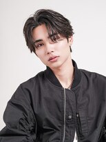 メンズヘアセンス 渋谷(MEN'S HAIR SENSE) フェザーパーマ/センターパート/ニュアンスパーマ/メンズ/眉毛