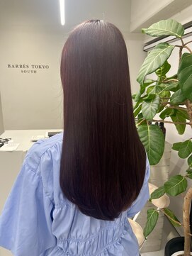 バルべス トーキョー(BARBES TOKYO) 上品なパープルカラー【清板】