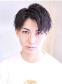 爽やかセンターパート