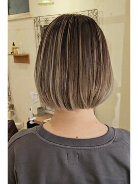 キャンパス(CANPUS) CAN：PUSスタイル/白髪ぼかしカラー