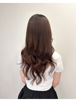 ガルボヘアー 心斎橋店(garbohair)&nbsp;心斎橋プルシールエクステプルエクステブラウンベージュ
