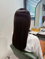 シャルムバイルーチェココ(CHARME by Lu'ce coco) アプリコットオレンジグロウストレートロング