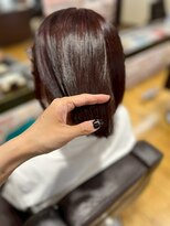 ヴァンカウンシル 一宮店(VAN COUNCIL)&nbsp;落ち着きと華やかさをプラス◎レッドブラウン/艶感