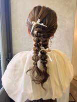 オリガミ トイロ(ORIGAMI TOIRO)&nbsp;パール×ツイン編みおろし