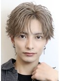フェザーショートセンターパート