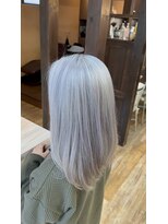 モアムー(Moremuu)&nbsp;【長尾】ホワイトグレー