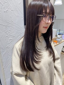 エクリ シセイドウ 麻布十番店(equri×SHISEIDO) レイヤーカットで華やかに