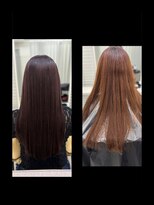 シーク センター南店(seek)&nbsp;縮毛矯正before   after