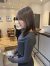 【土日祝限定クーポン】カット+カラー+TR　￥5,500 フジオカ指名不可