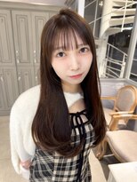 カシュカシュ アネックス(cache cache annex)&nbsp;レイヤーカットシースルー前髪顔周りレイヤーアイドル前髪