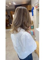 オリビアヘアー(OLIVIA HAIR)&nbsp;白髪ぼかしエアタッチバレイヤージュ