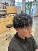 無造作メンズパーマスタイル