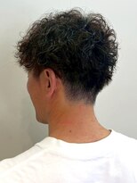 オレンジペコ(orange peco) ツーブロック マッシュヘア ツイストスパイラルパーマ 30代 40代