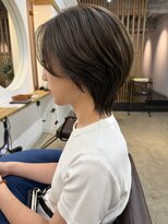 リプルバイメグ(Ripple by mEg)&nbsp;夏の日差しで首が焼けない！！ちょこっとウルフカット