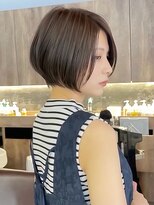 アンド ストーリーズ(&STORIES)&nbsp;ボブ前髪あり前髪なし面長丸顔/30代/40代/50代/ショート【大本】