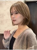  ☆春日☆縮毛矯正ミルクブラウンダウンバングダークパープル13