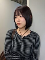 カノエ(canoe)&nbsp;ワインレッド顔周りレイヤー20代～50代【西新大濠荒戸】