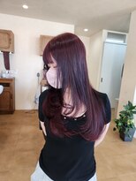 Mirashy 千葉【ミラシィ】【11月下旬 NEW OPEN（予定）】&nbsp;ワインレッド×韓国風レイヤーカット！
