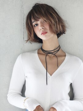 タグ(#tag) #ワンレンボブ