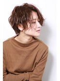 【LOVEST服部】大人センターパート/グレーベージュ