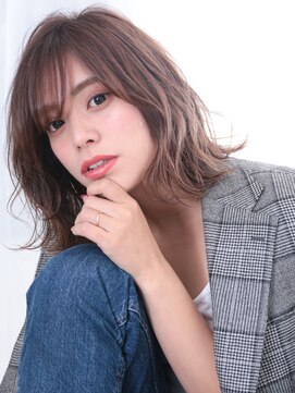 アンルポン 天満橋(un le pont) 【un le pont天満橋】大人かわいいルーズボブ☆