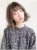 愛されボブのラフウェーブ