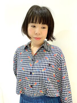 ヘアー ドレッサー パワードール(Hair Dresser) はねても可愛い大人のボブ