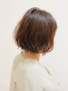 モリオ フロム ロンドン イオンモール 熊本店(morio FROM LONDON) 【morio熊本】ミニボブ×ナチュラルパーマ.k