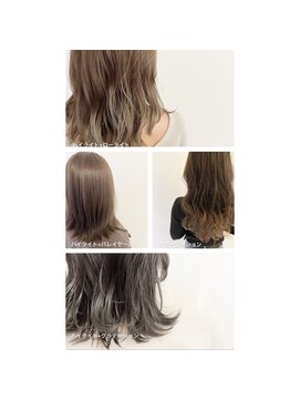 チョビー 銀座(chobii) チョビー銀座桜井ハイライトデザインカラーインナーカラー