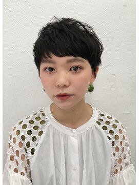 マカロニコースト(macaroni coast) ニュアンスパーマショート