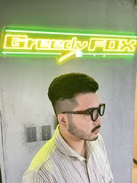 グリーディーフォックス 代々木(Greedy FOX)&nbsp;かき上げヘア/サイドパート/韓国マッシュ/フェードカット/代々木