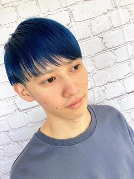 キーマン(KEYMAN) #イメチェン ブルー!