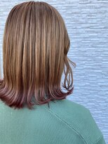 シャイ グラングーラボ(SHY gran-gue L’ab)&nbsp;裾ピンク