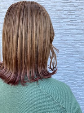 シャイ グラングーラボ(SHY gran-gue L’ab) 裾ピンク