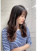 ミックス巻き愛されセミロング