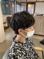 サンバイセライロ 千葉(SAN. by celilo)&nbsp;ナチュラルパーマ×マッシュウルフ 【白井愛海】