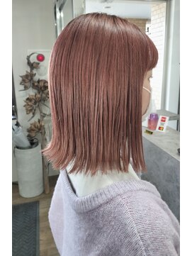 ニコ(nico...) コーラルぴんく☆ブリーチ有