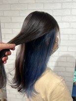 ビス リアン 川口店(Vis lien)&nbsp;インナーカラー/ディープブルー/ブルーアッシュ/